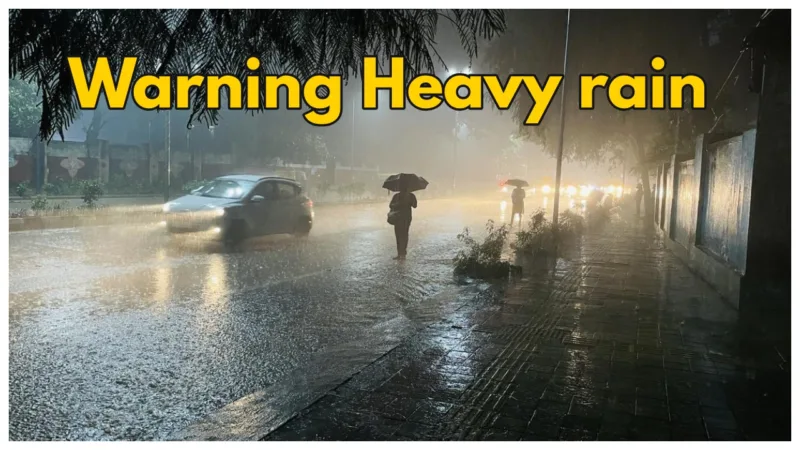 Warning Heavy Rain