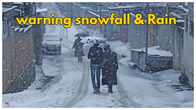 Monsoon Forecast – IMD warning Heavy Rain, snowfall & thunderstorms in These States next 24 hours