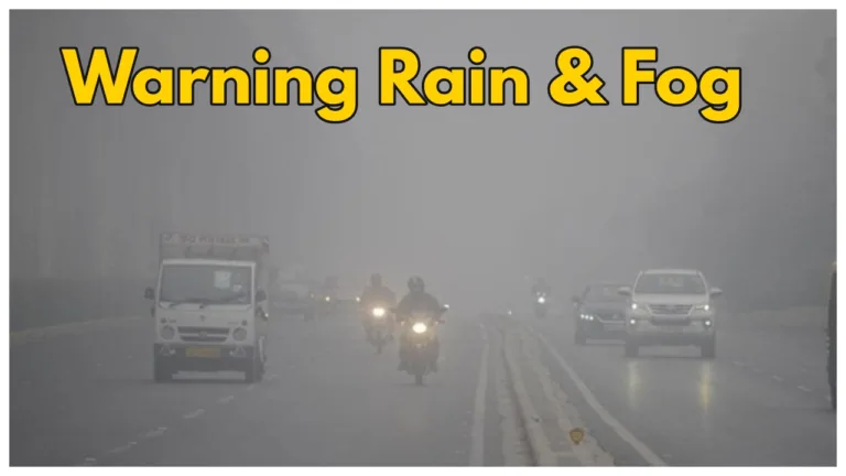 Weather Forecast: India Meteorological Department Dense Fog warning & Heavy Rain next 2 Days