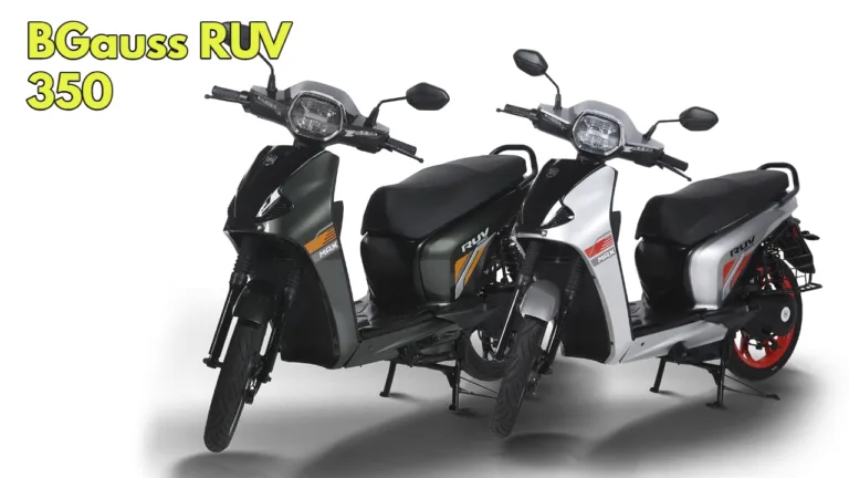 Affordable Luxury: BGauss RUV 350 Electric Scooter with Top Features and Easy Financing, Book Now