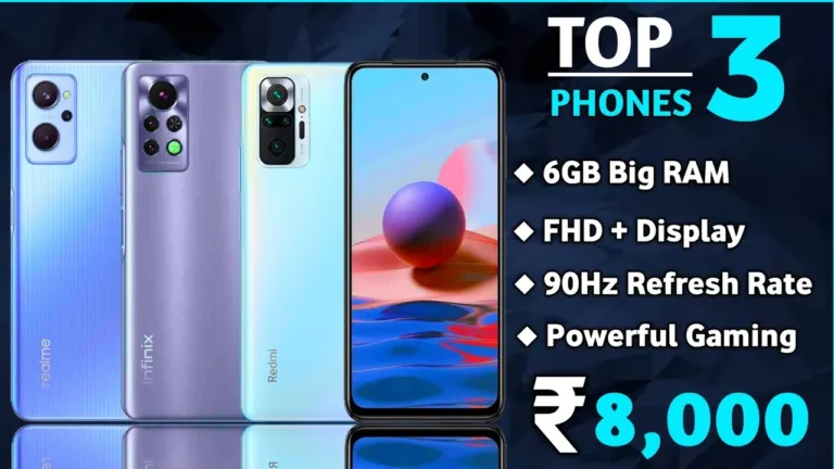 Best of 3 smartphones under 8000? Xiaomi, Moto, Samsung tops the list