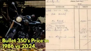 Royal Enfield Bullet 350’s 1986 Bill Reveals a Stunning Price Leap to 2024