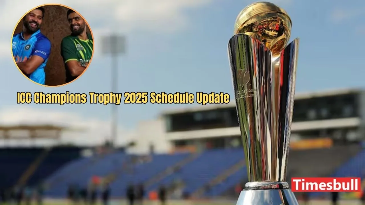 Champions Trophy 2025 Schedule: When...