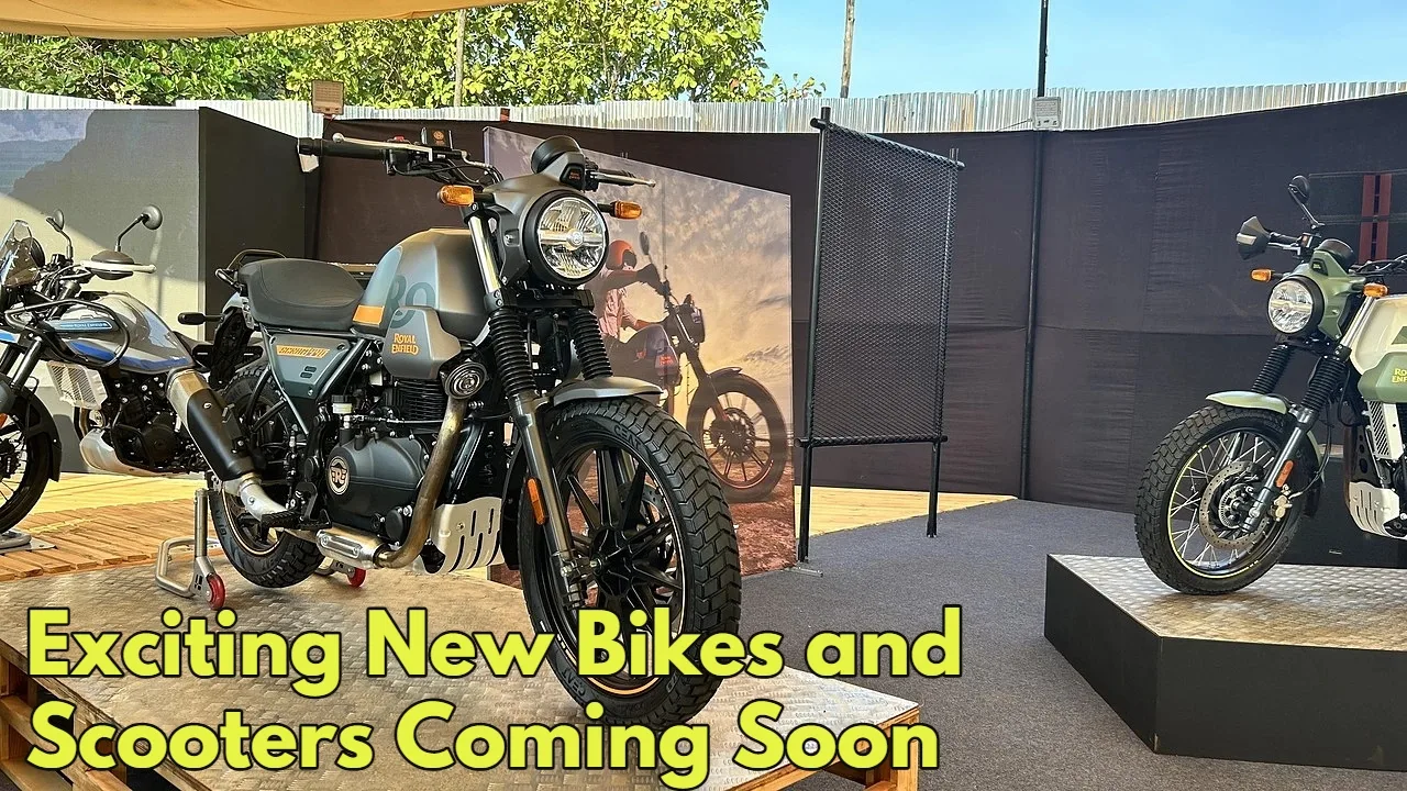 New Bikes and Scooters