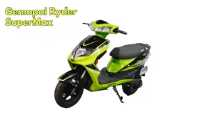 Gemopai Ryder SuperMax: Electric Scooter with 100 km Range and Fast Charging at Rs 79,999, Book Now