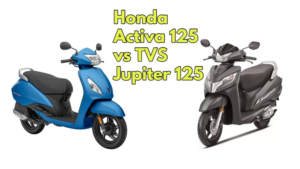 Honda Activa 125 vs TVS Jupiter 125: Price, Features, and Specs Compared