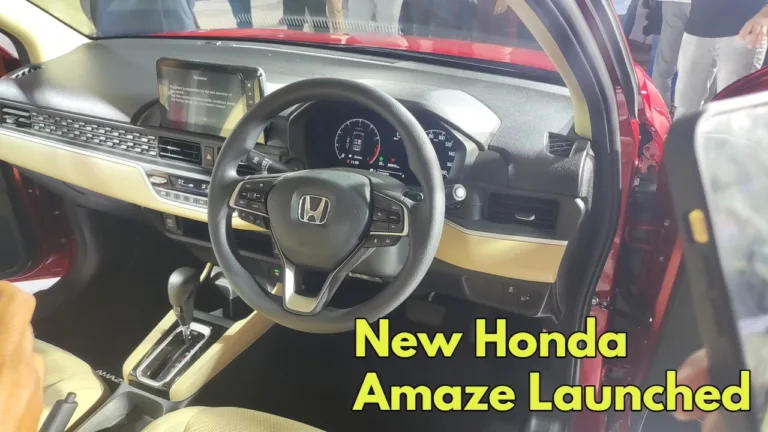 New Honda Amaze Launched: A Reliable and Feature-Packed Compact Sedan for Indian Roads, Book Now