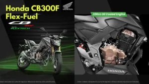 Honda CB300F Launch: A Sporty and Eco-Friendly Hybrid Bike with 85% Ethanol and 15% Petrol, Know Price