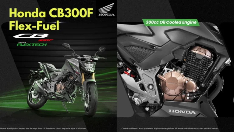 Honda CB300F Launch: A Sporty and Eco-Friendly Hybrid Bike with 85% Ethanol and 15% Petrol, Know Price