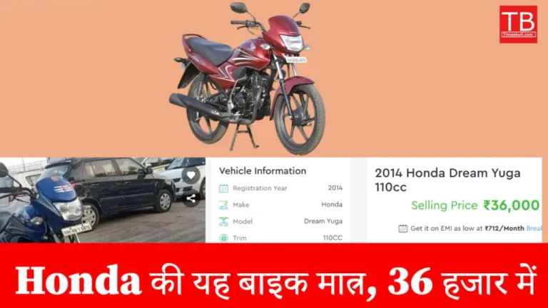 This Honda bike is available for just Rs 36,000, with a mileage of 60km and much more