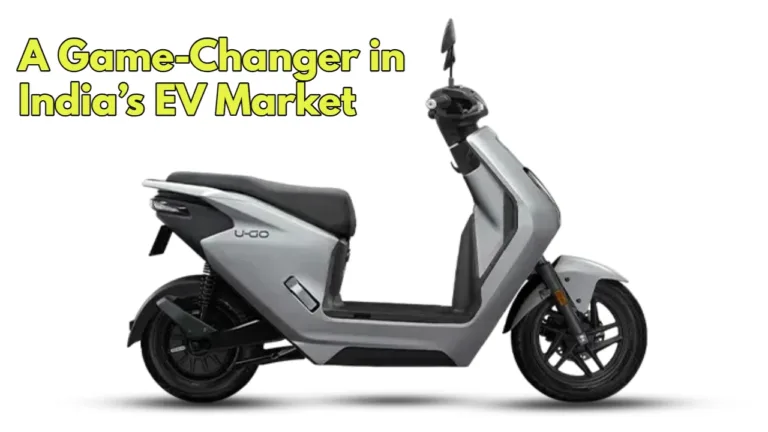 Honda U-Go Challenges Ola and TVS with Powerful Performance and Design with 200 km Range
