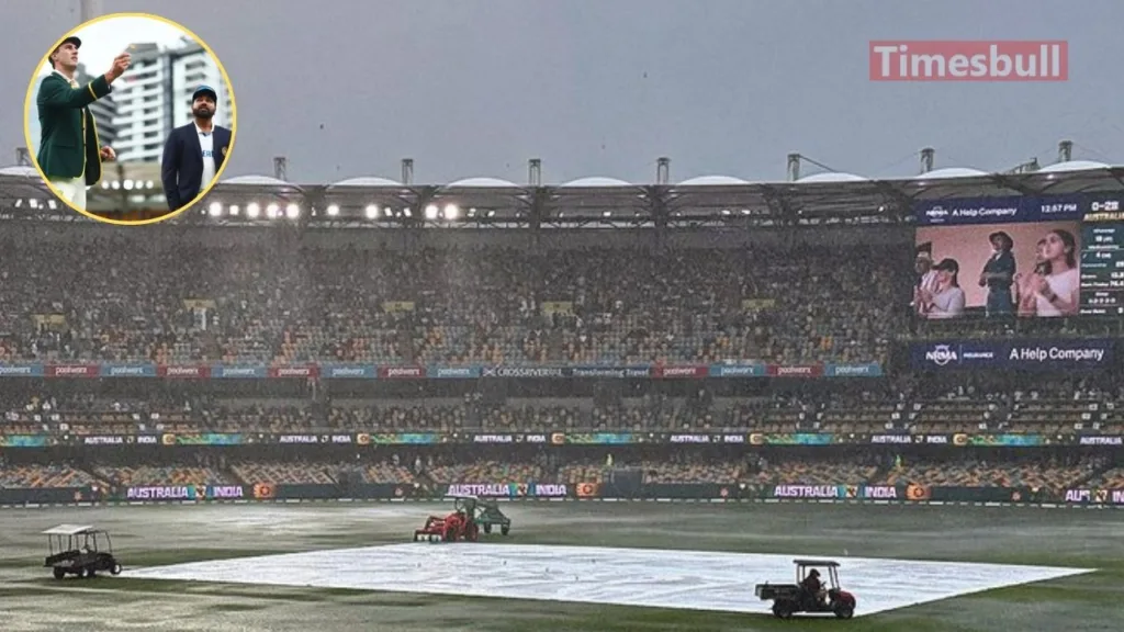 IND vs AUS 3rd Test: Rain Delays Day 1 in Brisbane, Spectators to Get Ticket Refunds