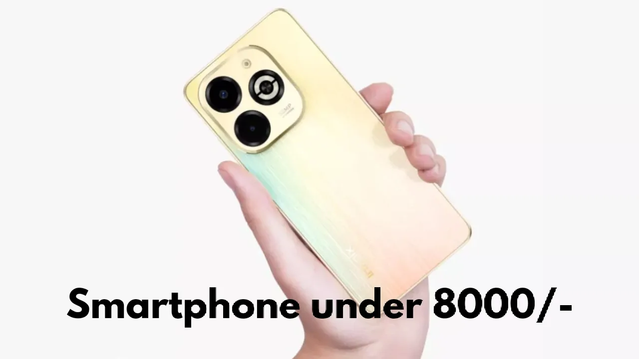 6000mAh Battery Smartphones Under Rs8000...