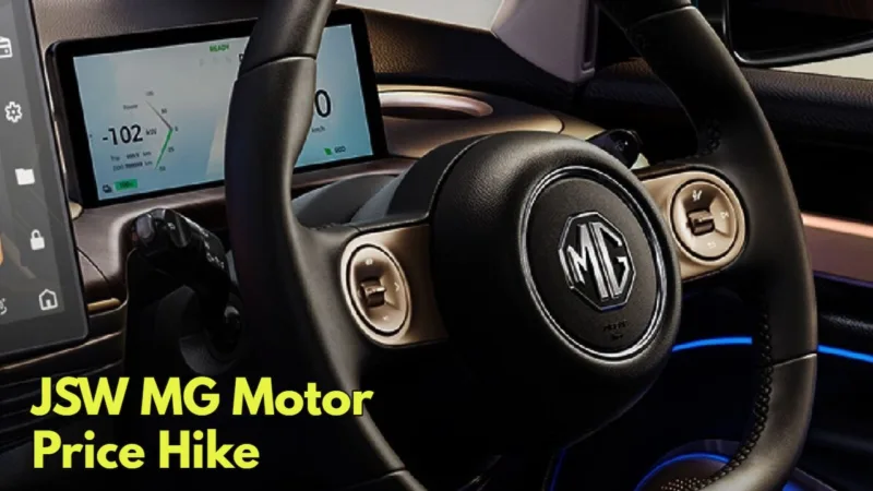 Jsw Mg Motor Price Hike 1