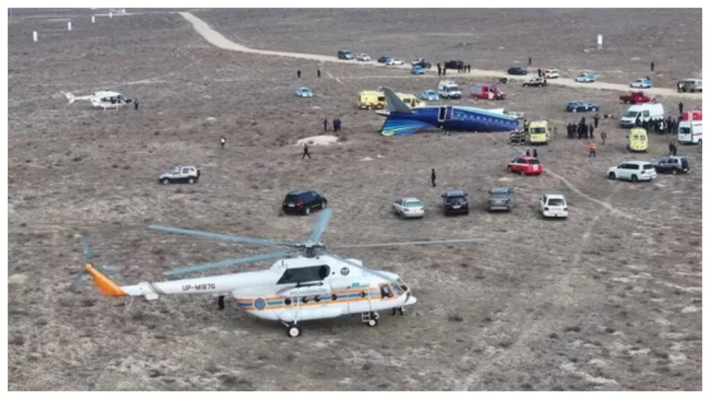 Azerbaijan Airlines Plane Crash – 42 Died, 24 Injured? Accident Video captured