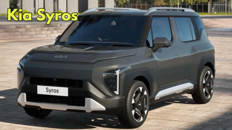 Kia Syros Launches with EV9-Inspired Design and Turbo Power With a 465L Boot Space, Know Price