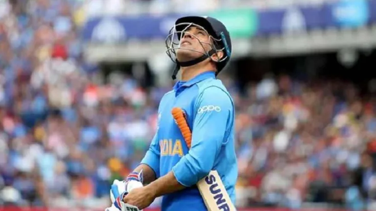 MS Dhoni last played for India in the semi-finals of the 2019 ODI World Cup.
