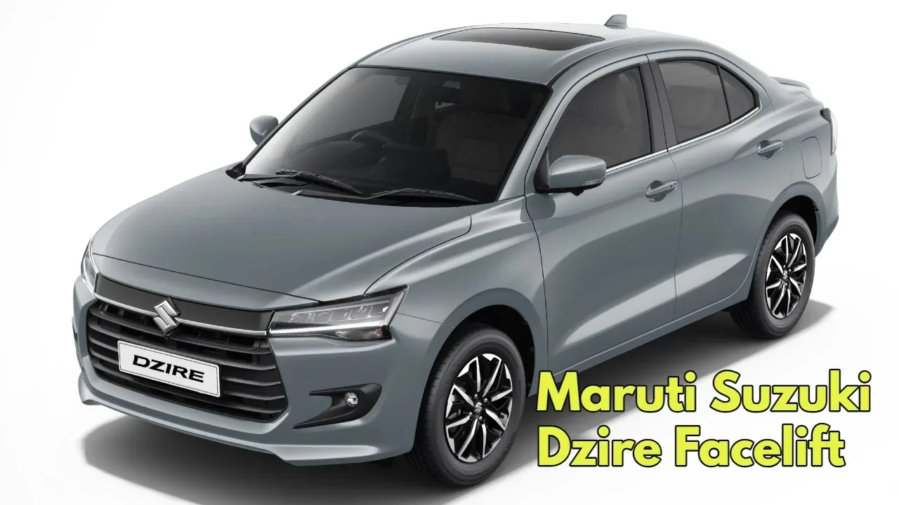 Maruti Dzire Facelift Shines
