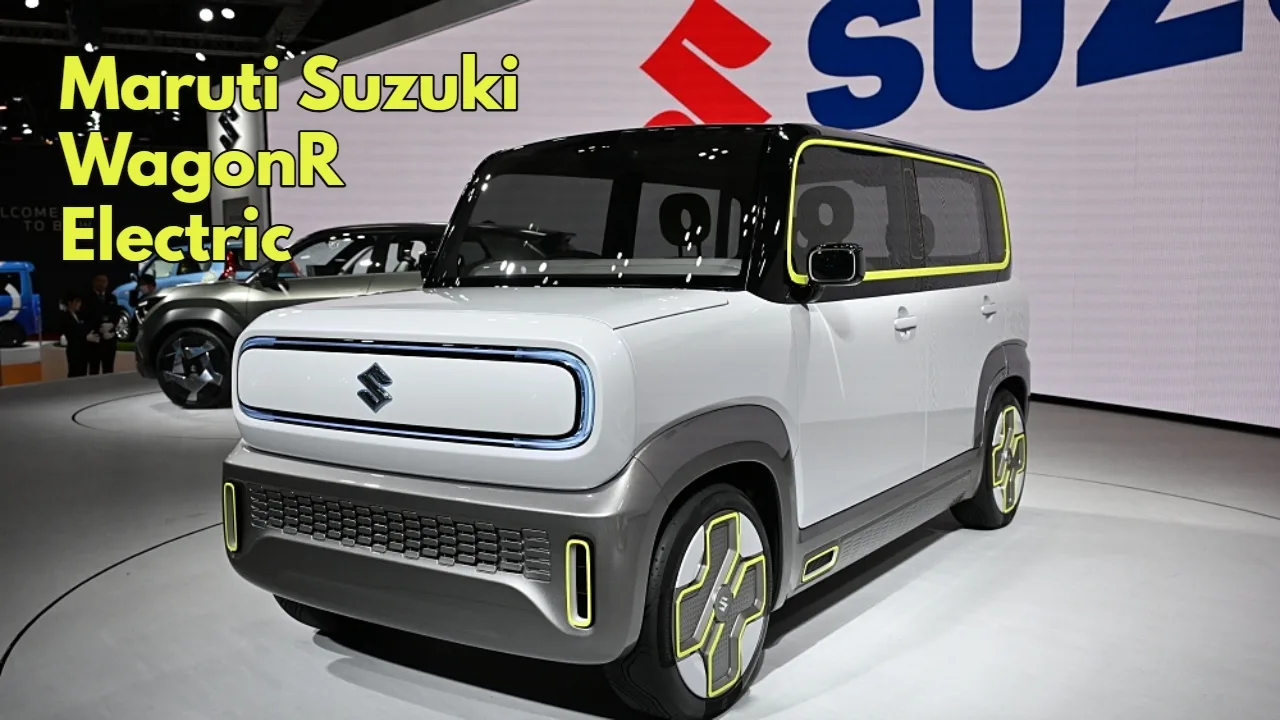 Maruti Suzuki WagonR EV: Spotted...