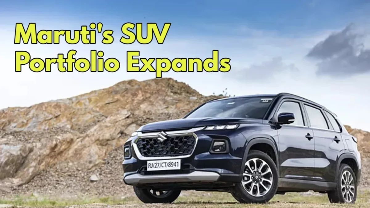Maruti's Suv Portfolio Expands
