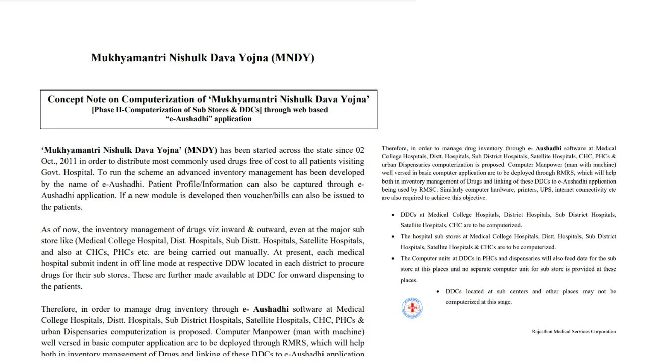 Mukhyamantri Nishulk Dava Yojana