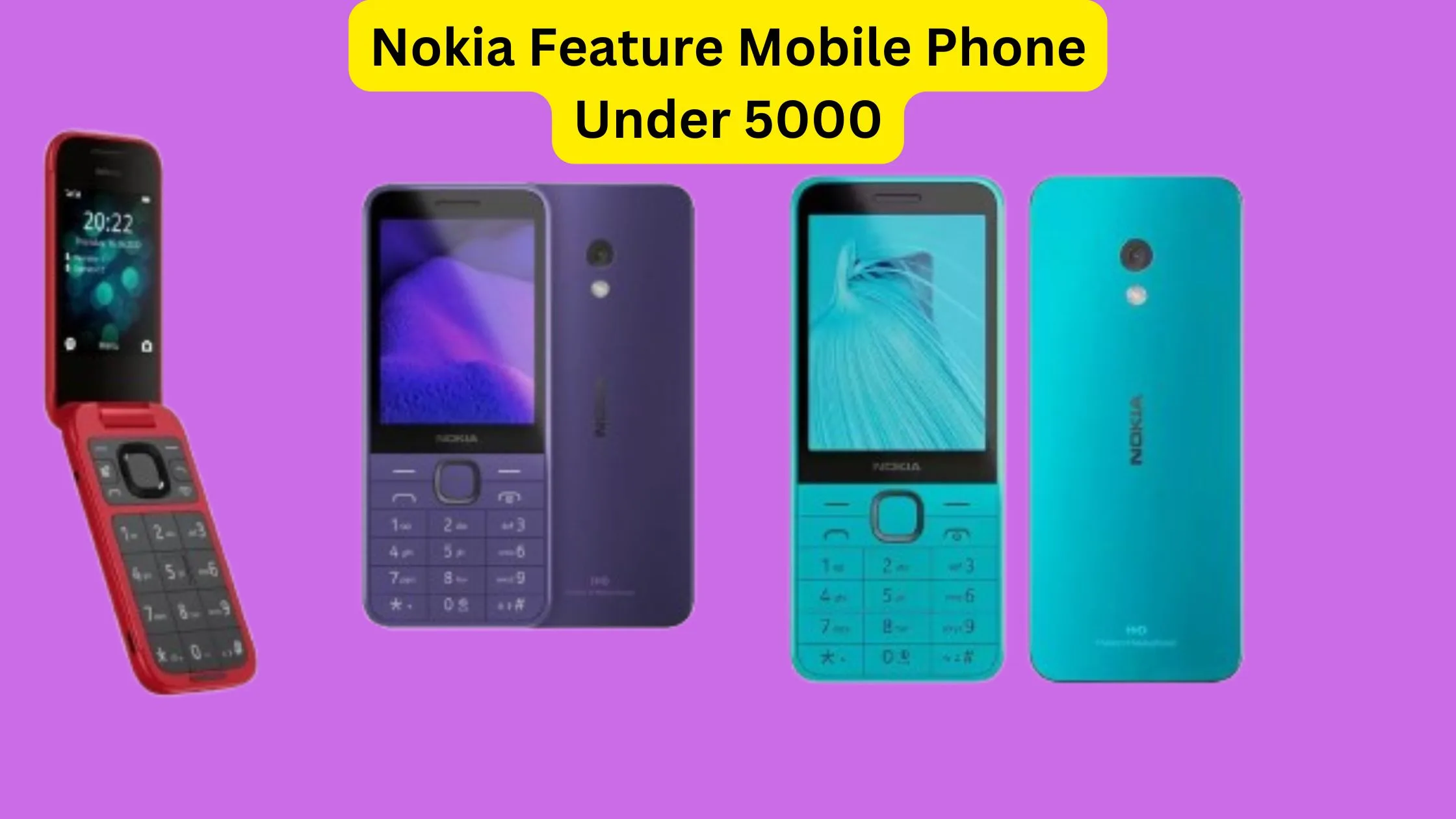 Nokia Feature Mobile Phone Under...