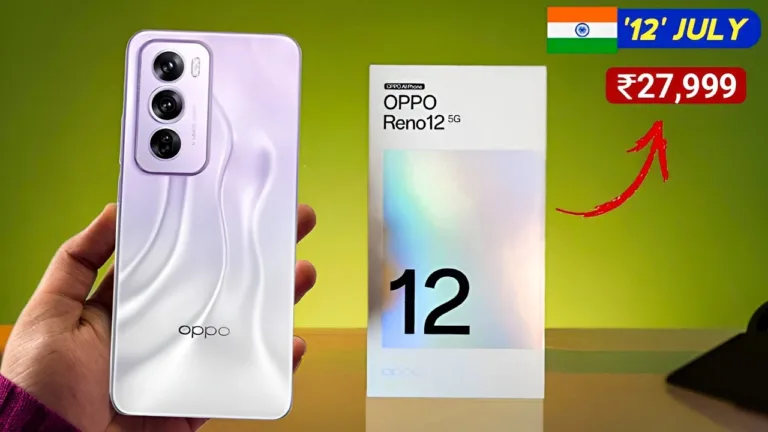 Oppo Reno 12 5G Under Rs 28,000 on Flipkart in India