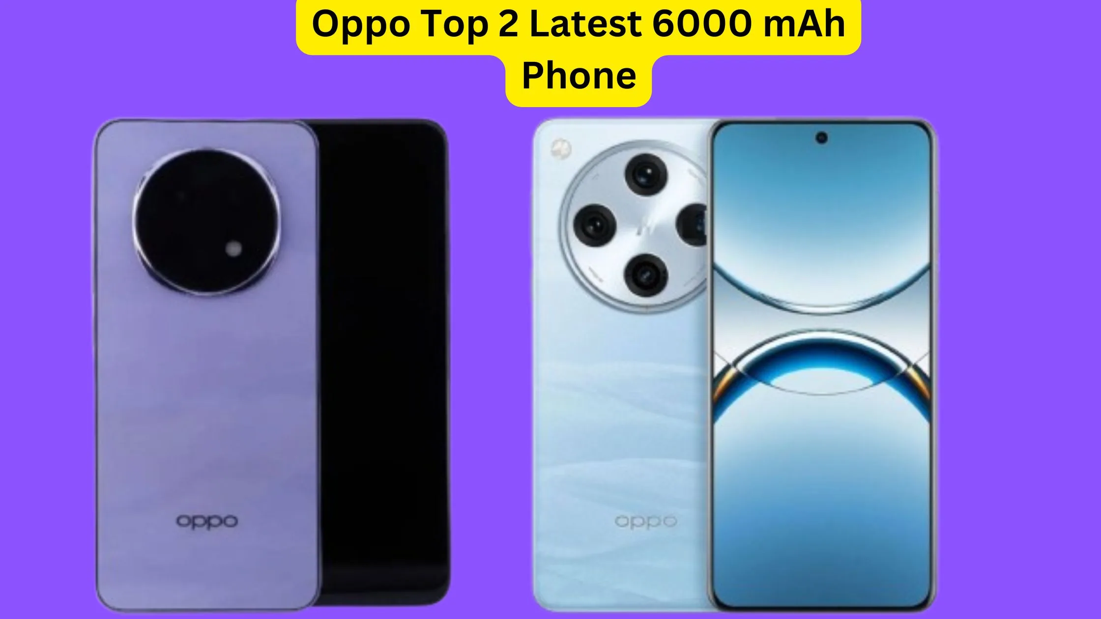 Oppo Top 2 Latest 6000...