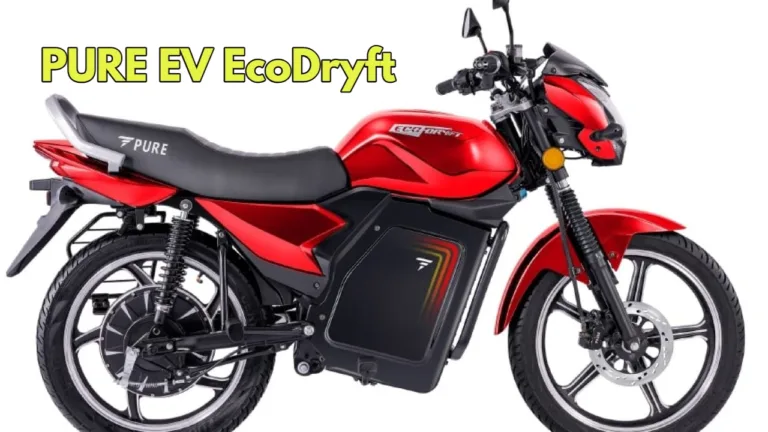 PURE EV EcoDryft: A Budget-Friendly Electric Bike with 171 km Range and EMI Options