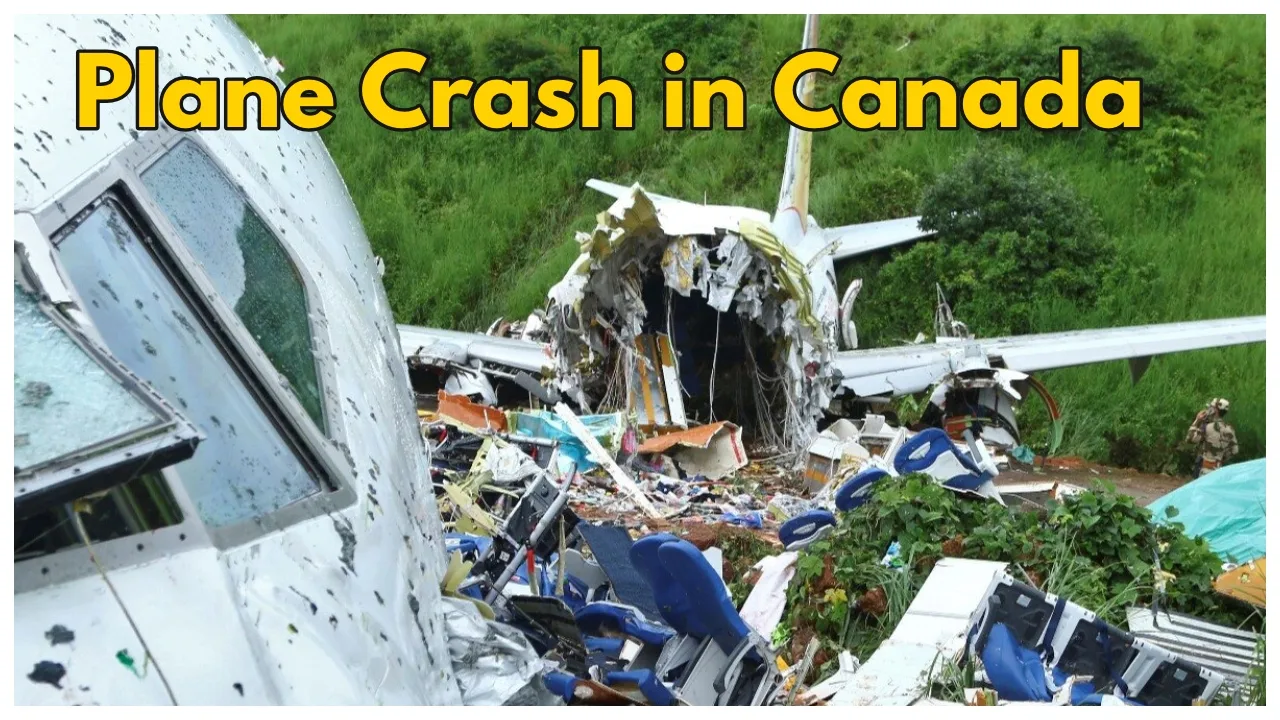 Plane Crash in Canada fire...
