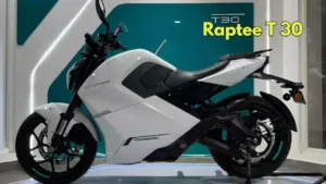 Raptee T 30: A Stylish Electric Bike with 150 Km Range and Cutting-Edge Features, Book Now