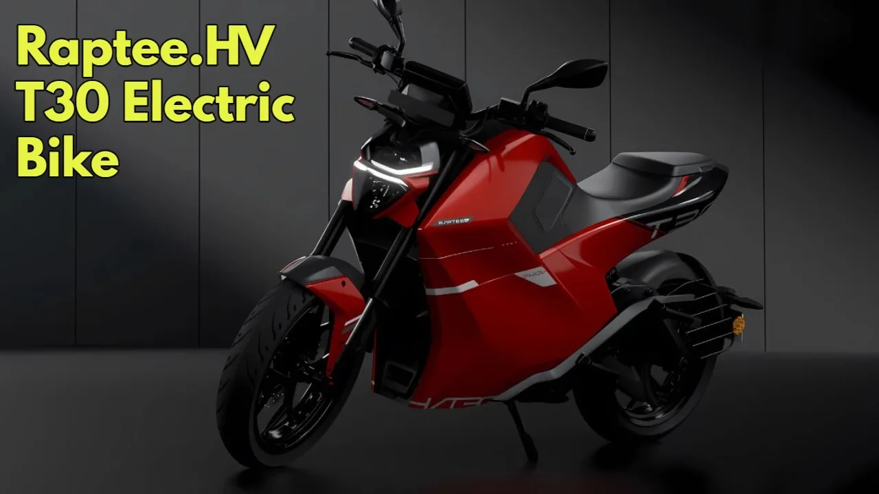 Raptee HV T30 Electric Bike:...