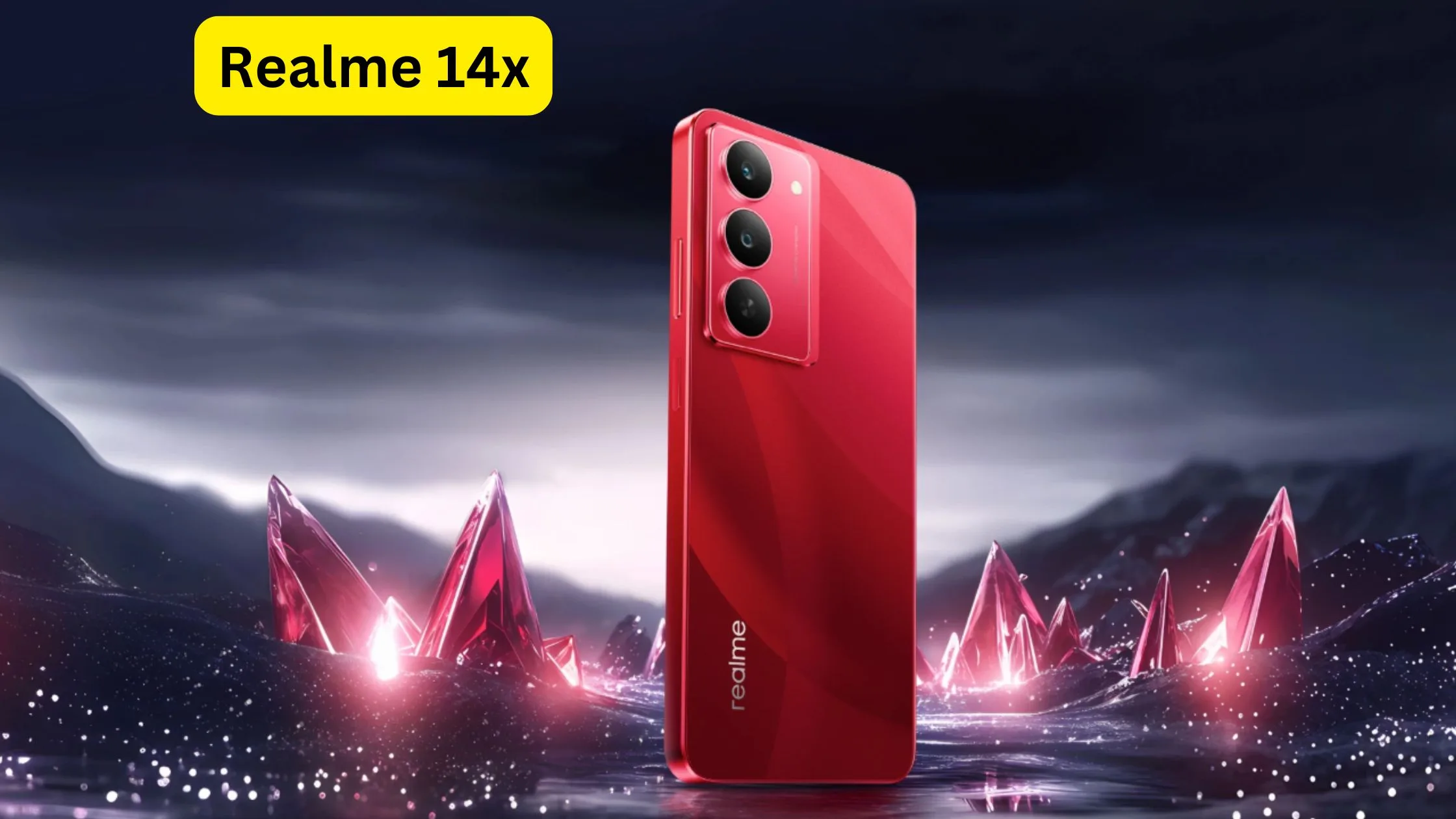 Realme 14x smartphone is