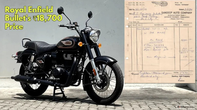 Royal Enfield Bullet for ₹18,700? Viral 1986 Bill Takes Internet by Storm