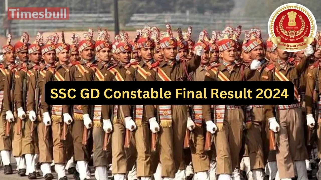 SSC GD Constable Final Result...