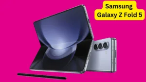 Samsung Galaxy Z Fold 5 smartphone with great battery and great camera, see price