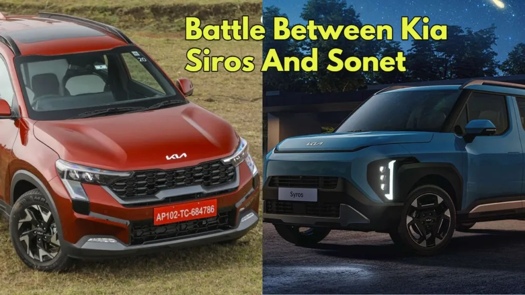 Kia Siros vs. Sonet: ADAS, Panoramic Sunroof, and Interior Space Compared