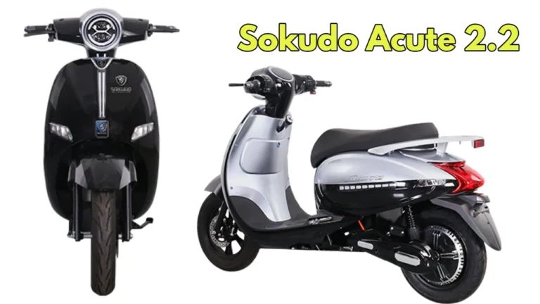 Sokudo Acute 2.2: Stylish and Affordable EV with 100km Range