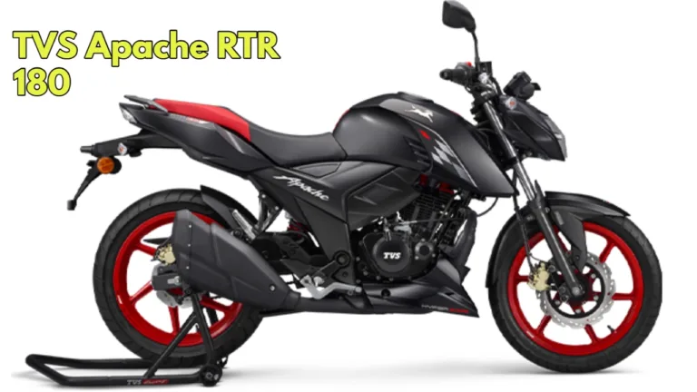 TVS Apache RTR 180: Power-Packed Performance with an Affordable Finance Plan, Book Now