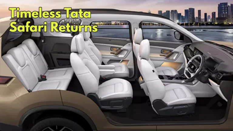 Tata Safari Classic 2024 Review: Off-Road Capability and Retro Styling, Book Now