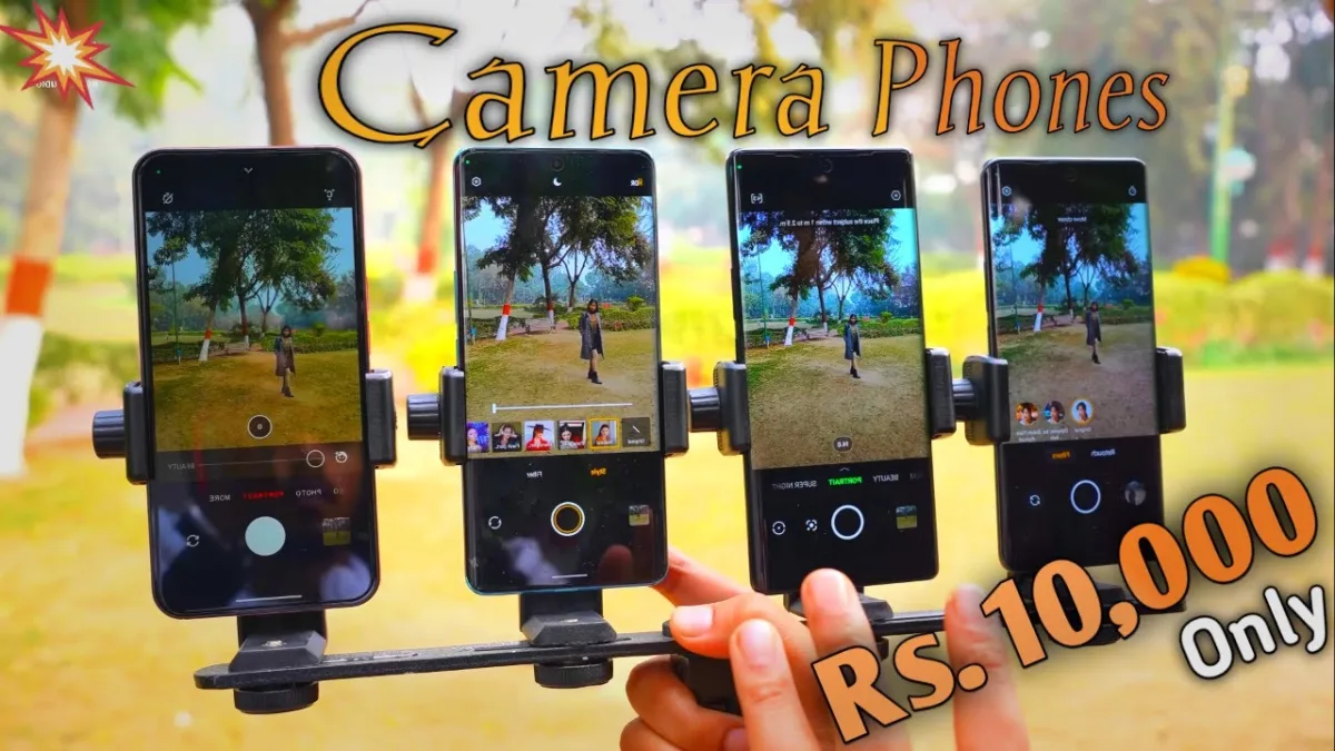 Top 5 Camera Phones Under 10000 In December