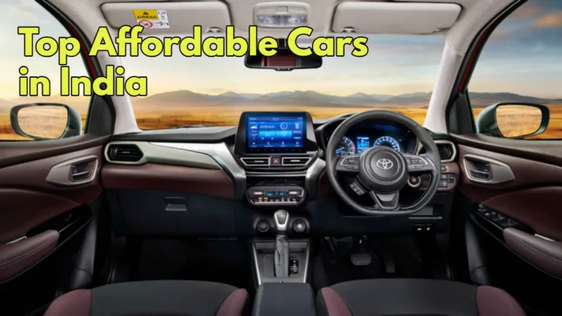 Top Affordable Cars In India