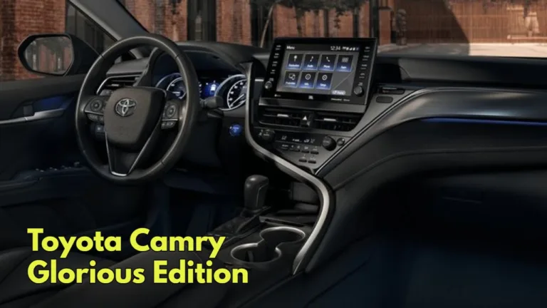 Toyota Camry Glorious Edition: Hybrid Power and Special Styling, Know Price