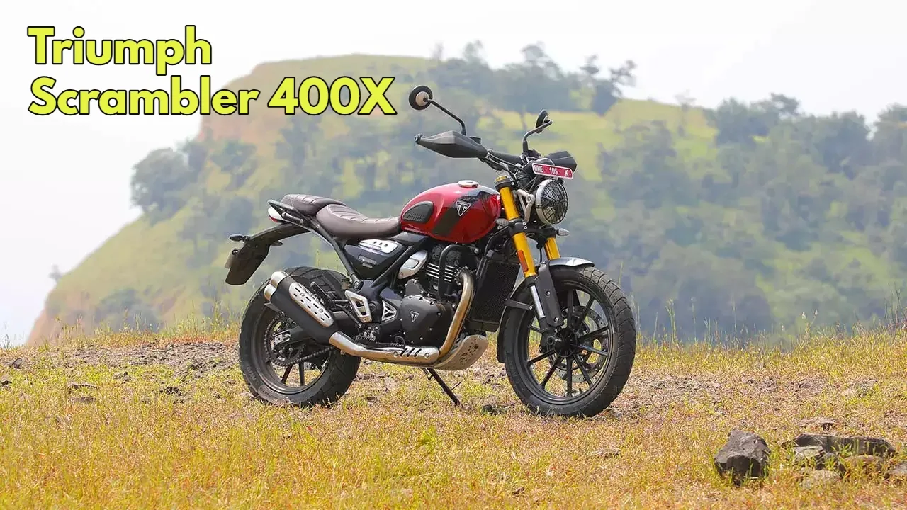 Triumph Scrambler 400X: Limited Time...