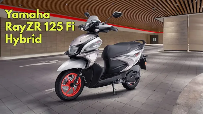 Yamaha RayZR 125 Fi Hybrid: A Dream Ride for Women with Smart Tech and Great Mileage, Book Now