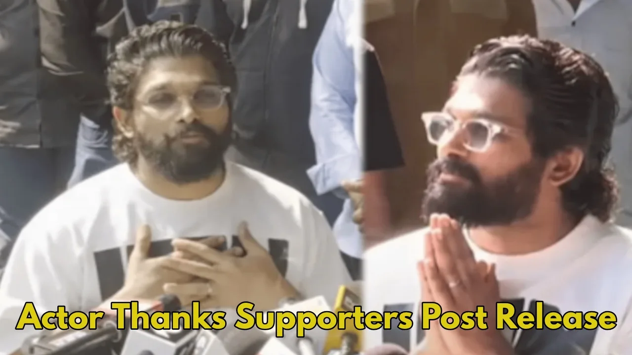 Allu Arjun’s Statement After
