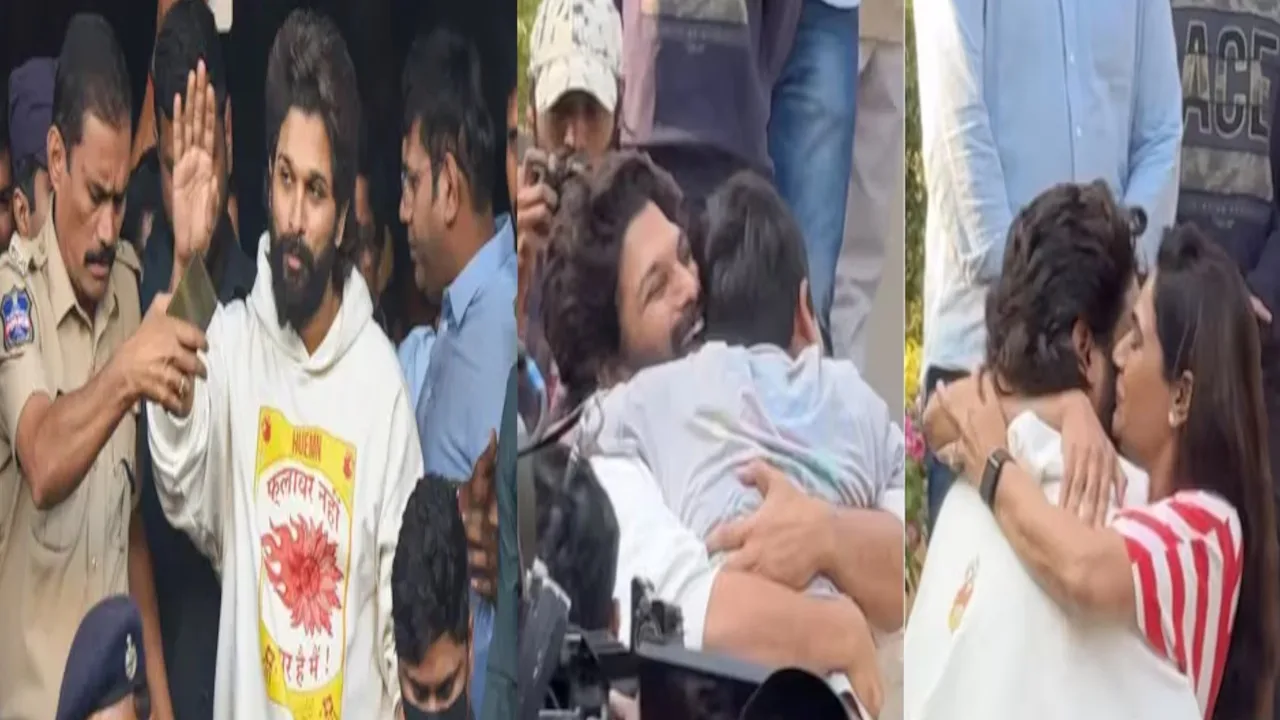 Allu Arjun Released from