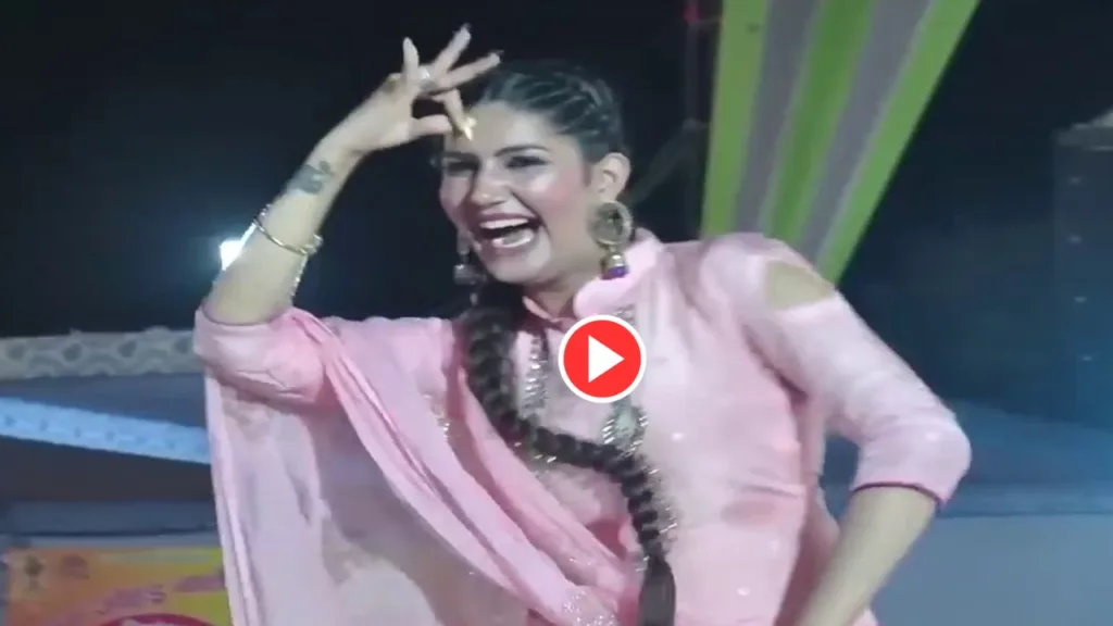 Haryanvi Dance: Must-Watch Dancing Queen Sapna Choudhary Iconic Dance on ‘Gajban Pani Ne Chali’, Performance Wins Millions of Hearts