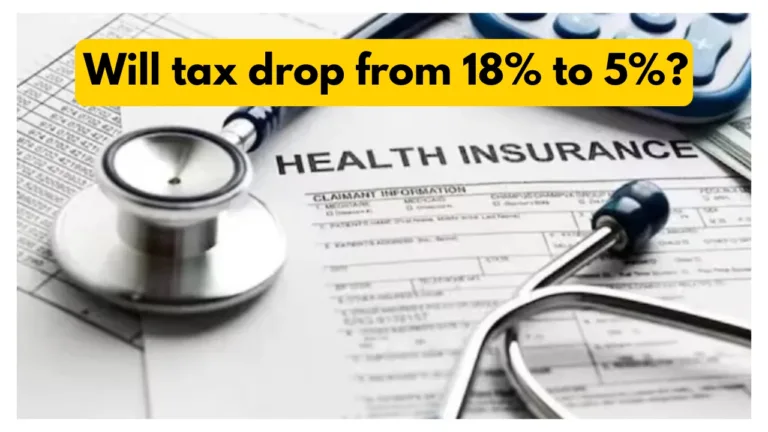GST Council Meeting – Rate cut on health insurance & online food orders! Will tax drop from 18% to 5%?