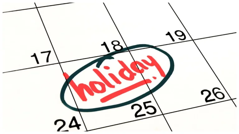 Holiday List 2025 – Total 41 Holidays, Check Out the Official List